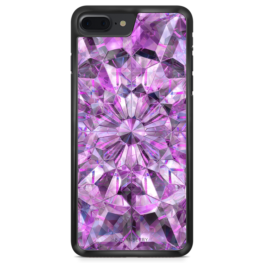 iPhone 8 Plus Case - Purple Crystals