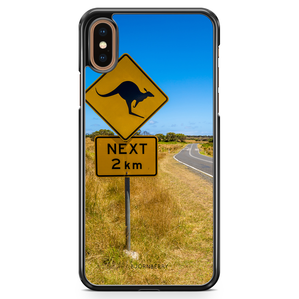 iPhone XS Max Case - Kangaroo Sign