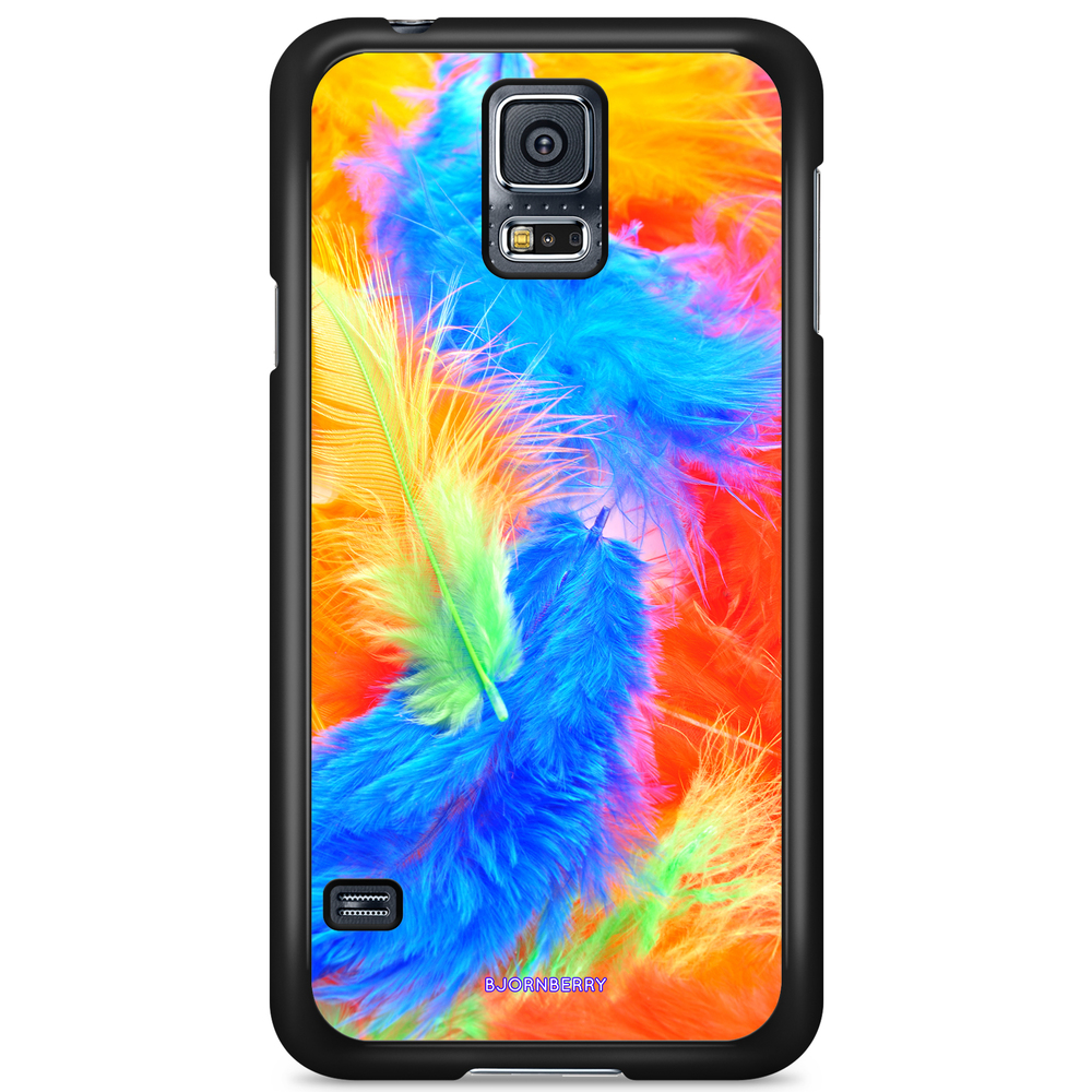 Samsung Galaxy S5/S5 NEO Case - Easter Feathers