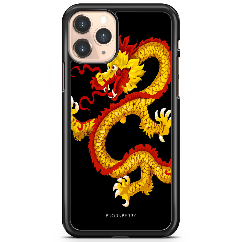 iPhone 11 Pro Max Case - Yellow Dragon
