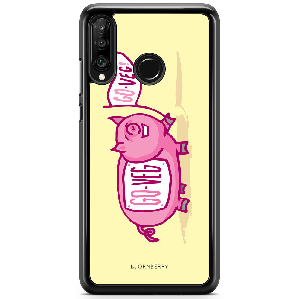 Huawei P30 Lite Case - Pink Pig