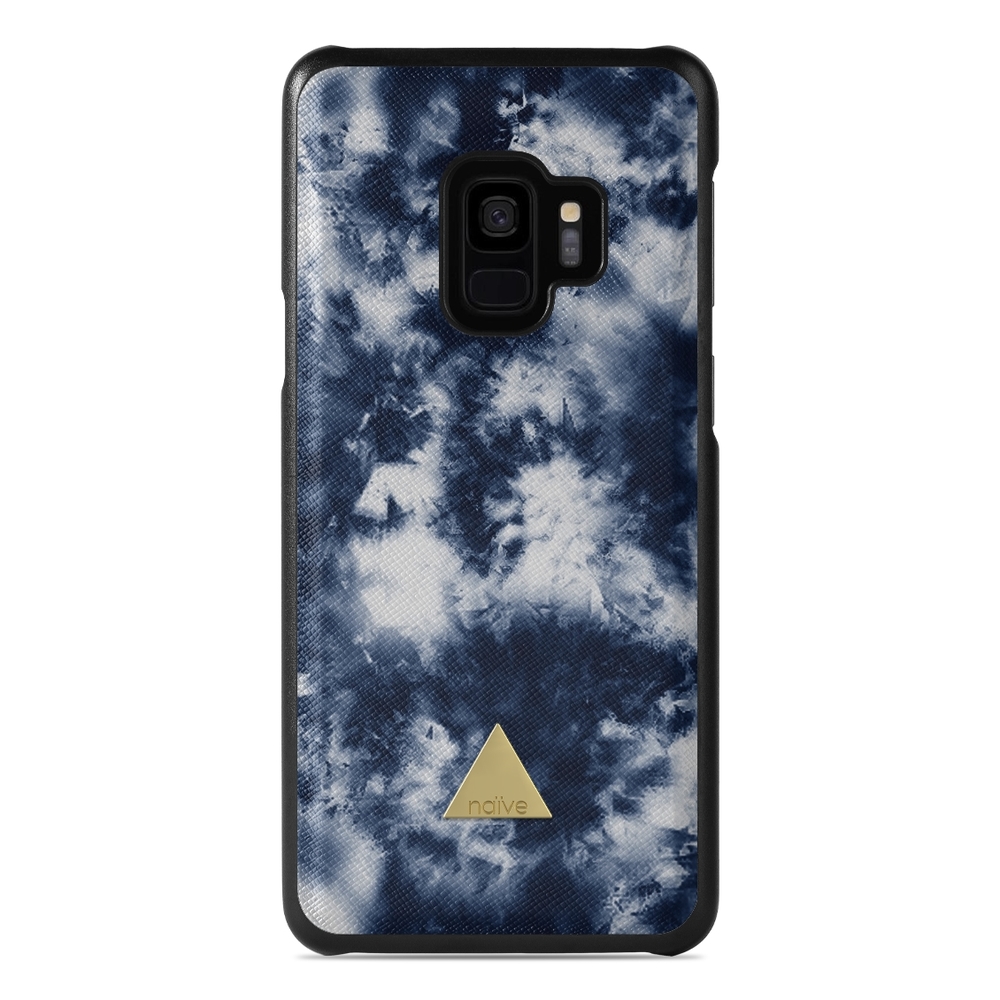 Naive Samsung Galaxy S9 Case - Tie Dye Blue