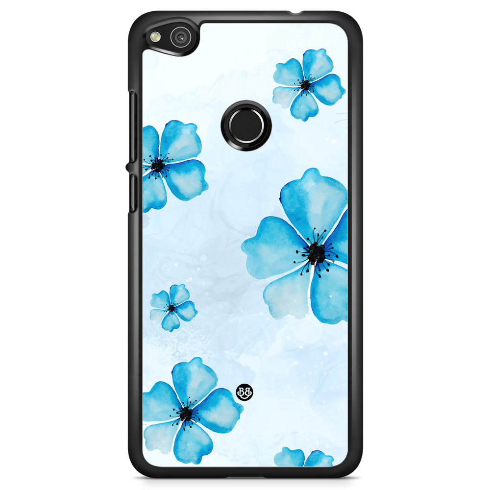 Huawei Honor 8 Lite Case - WILD BLOOM - Blue Bloom