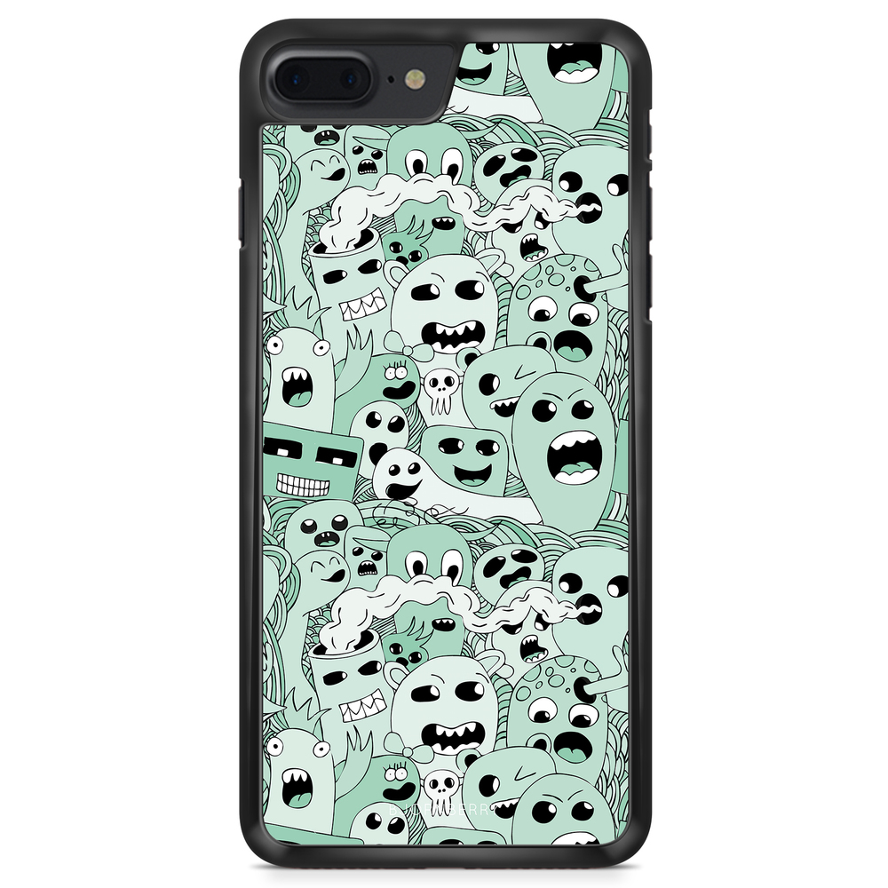 iPhone 8 Plus Case - Ghost Pattern