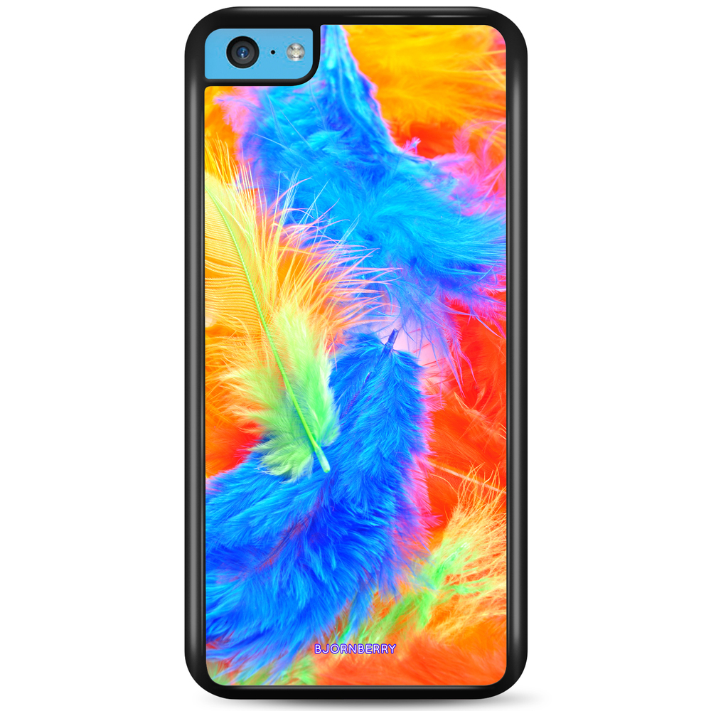iPhone 5C Case - Easter Feathers