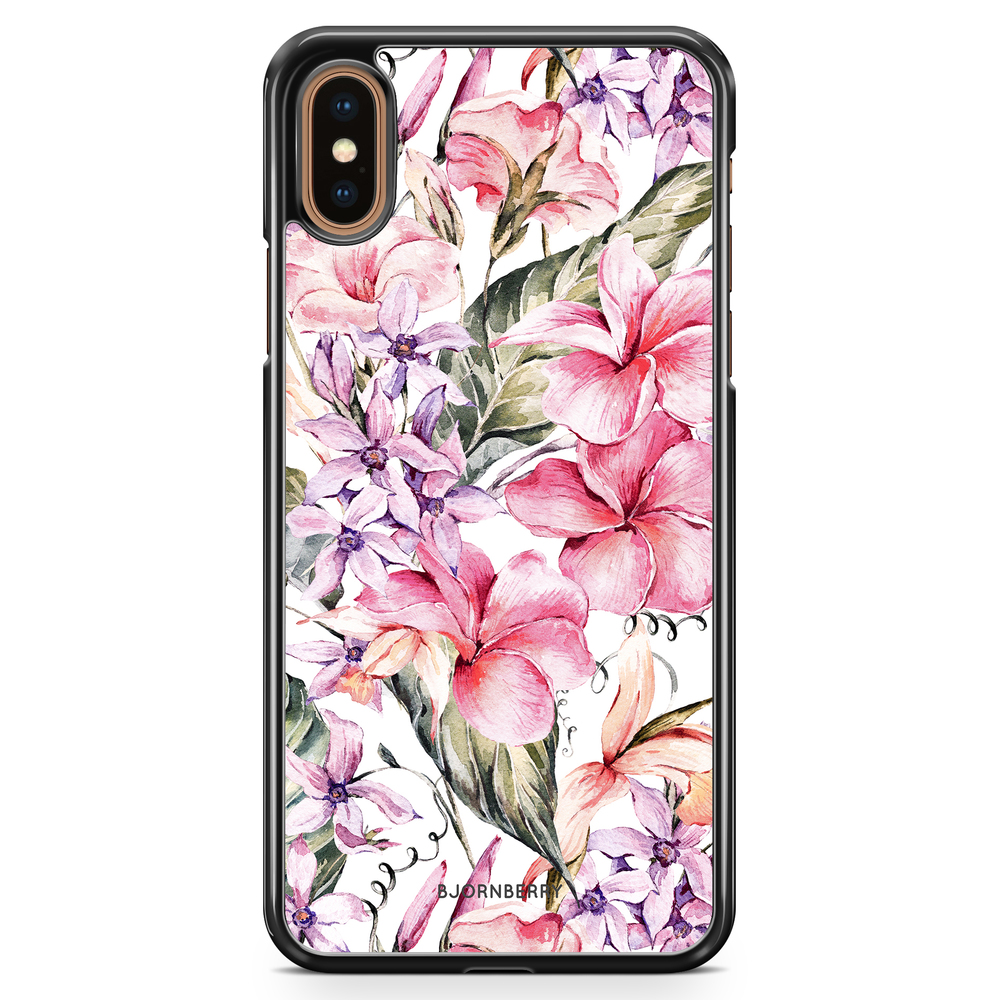 iPhone XS Max Case - Watercolor Flowers