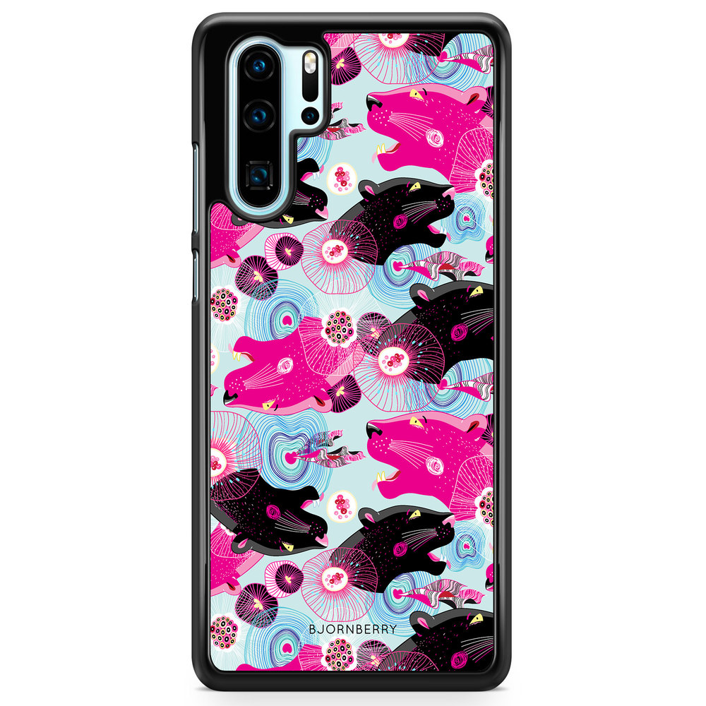 Huawei P30 Pro Case - Panther Pattern