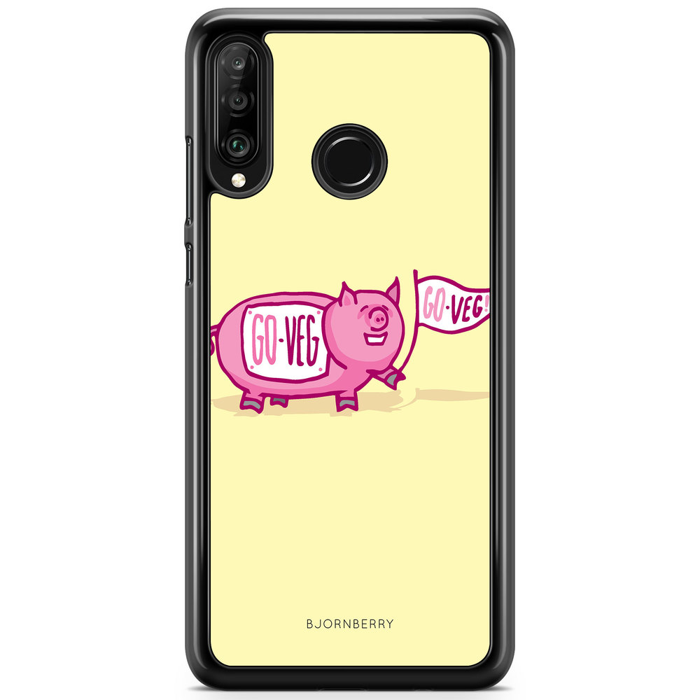 Huawei P30 Lite Case - Pink Pig