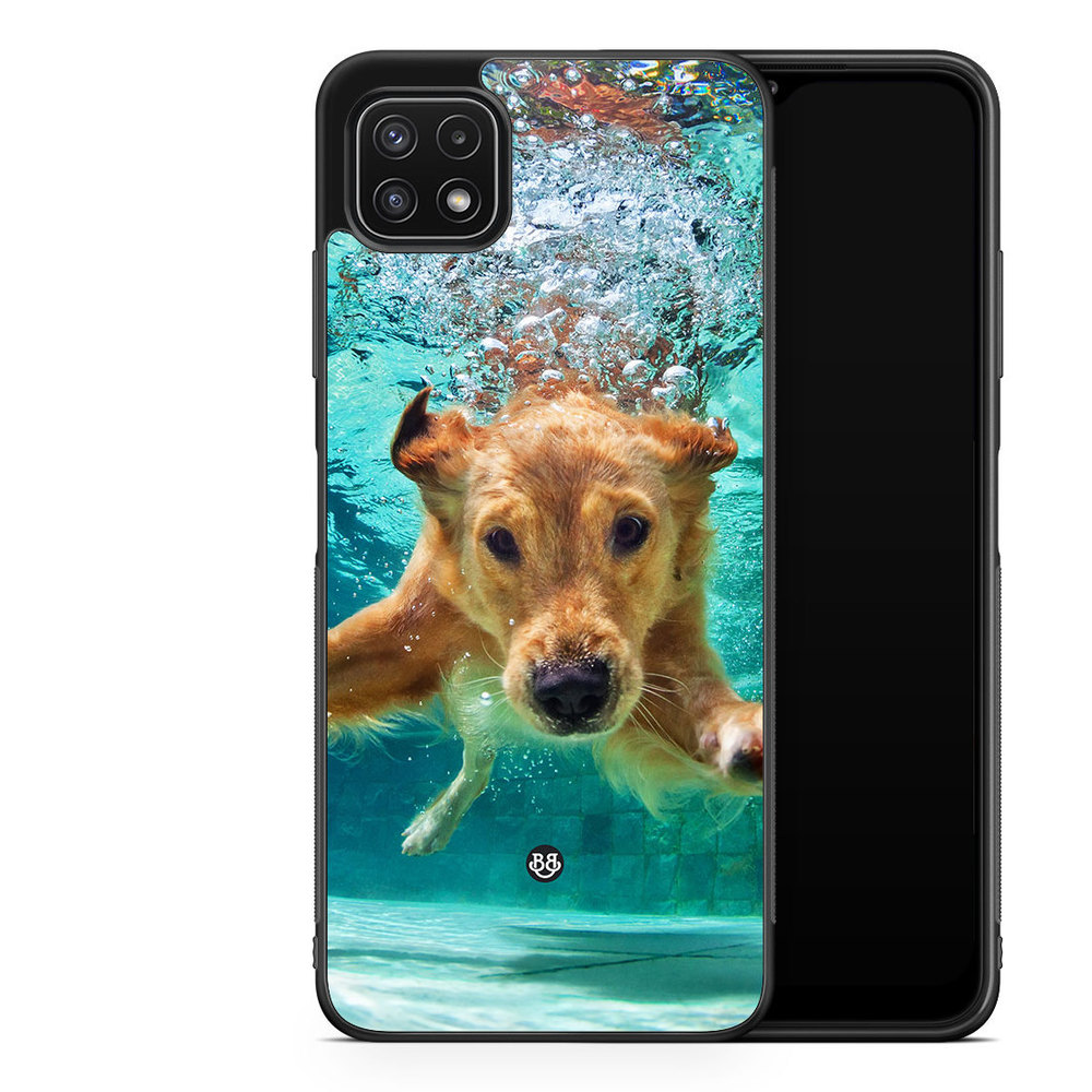 Samsung Galaxy A22 5G Case - Dog Underwater