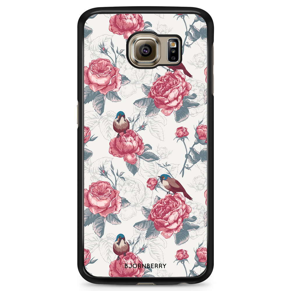 Samsung Galaxy S6 Edge+ Case - Roses and Birds