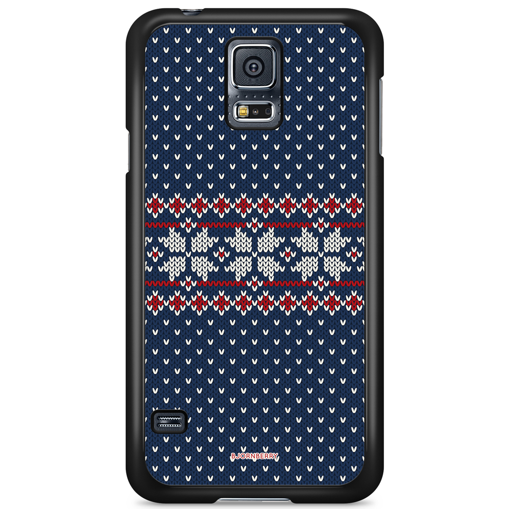 Samsung Galaxy S5/S5 NEO Case - Knitted Xmas