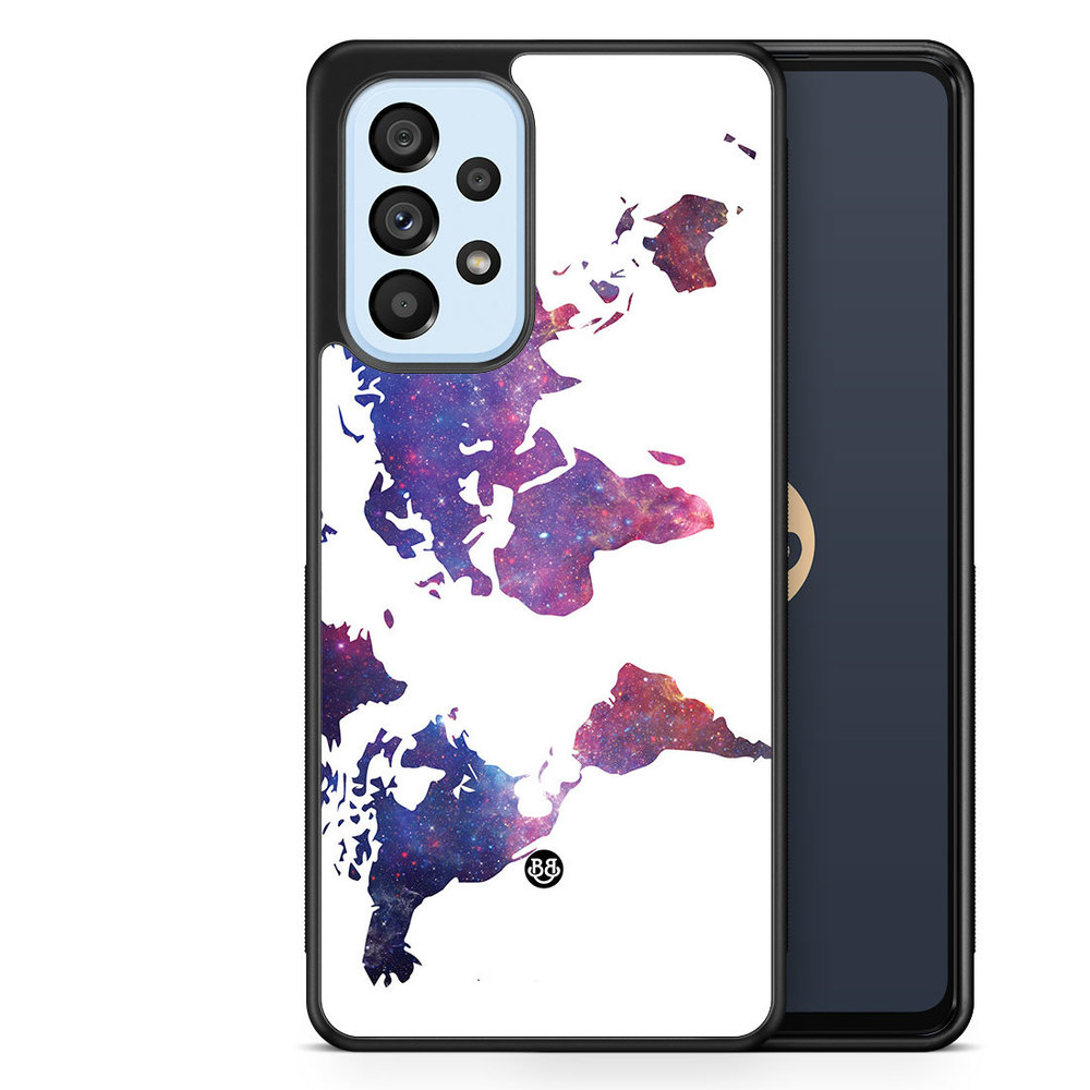 Samsung Galaxy A53 5G Case - World Map Space