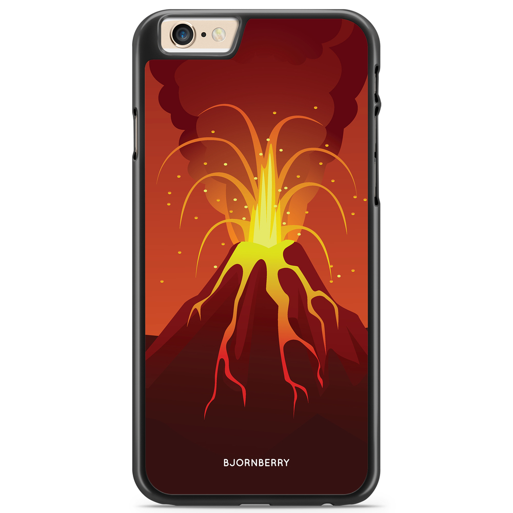 iPhone 6 Plus/6s Plus Skal - Teknad Vulkan