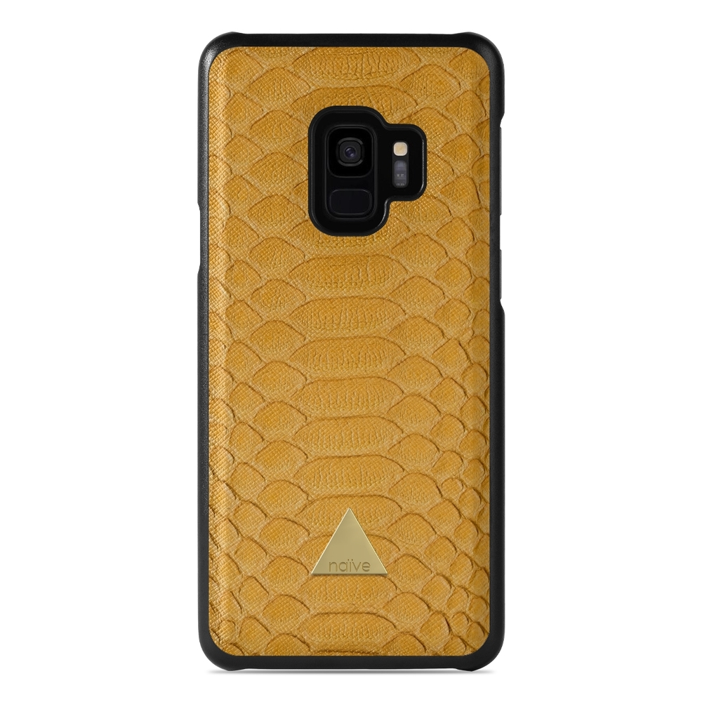 Naive Samsung Galaxy S9 Case - Yellow Snake