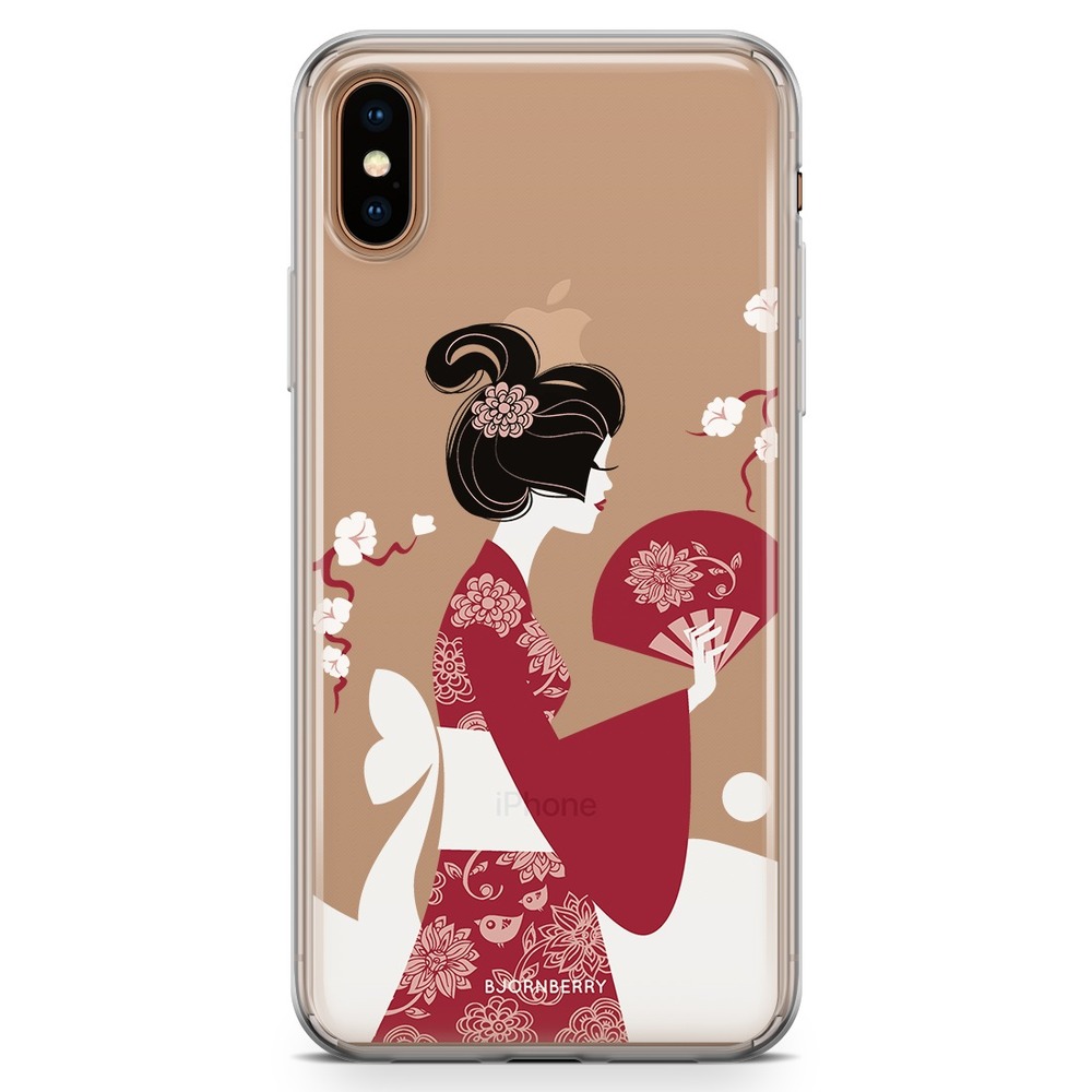 iPhone Xs Max Fashion Skal - Japansk Kvinna