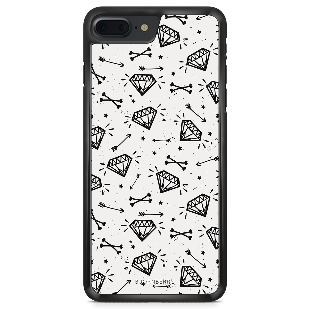 iPhone 8 Plus Case - Diamond Pattern