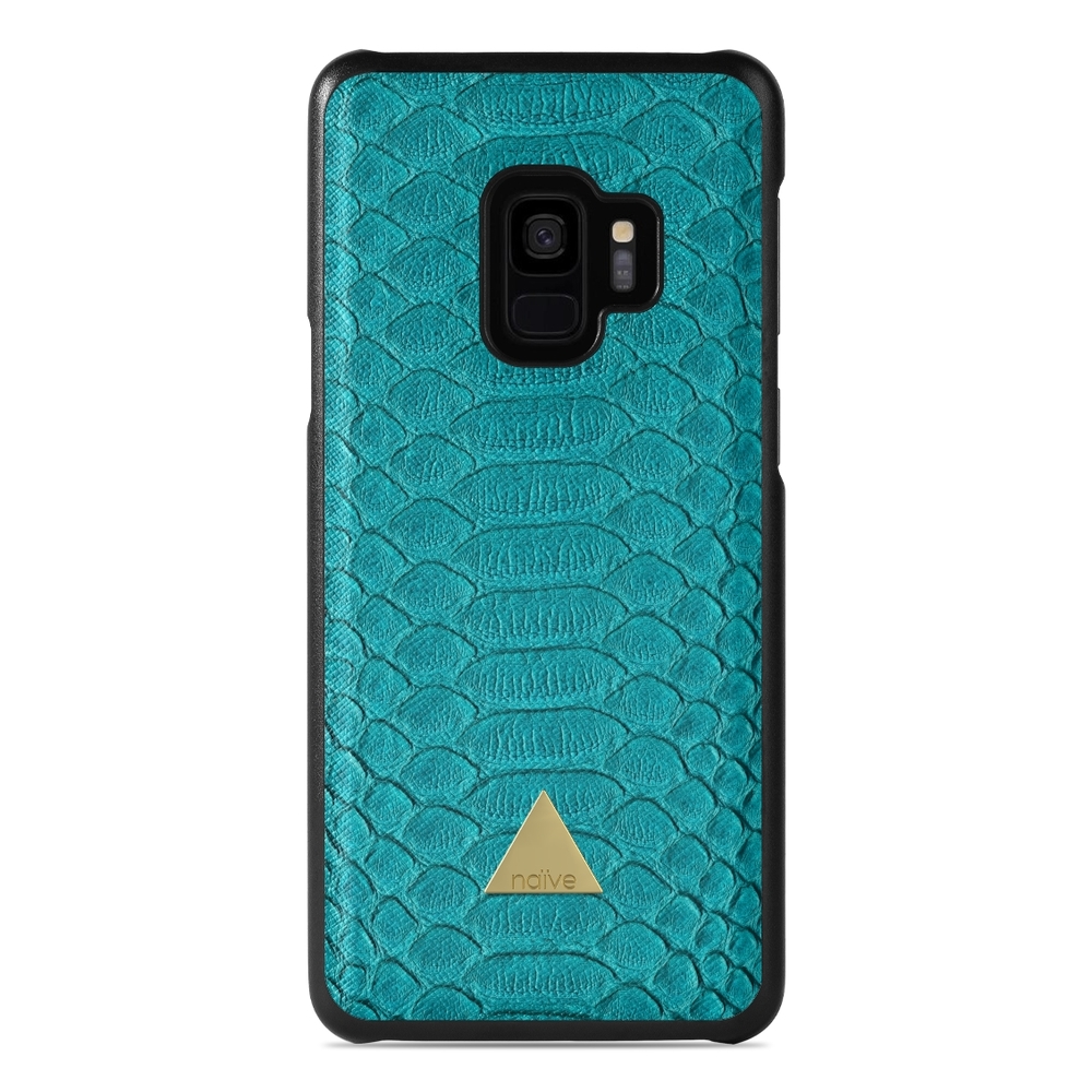 Naive Samsung Galaxy S9 Case - Turquoise Snake