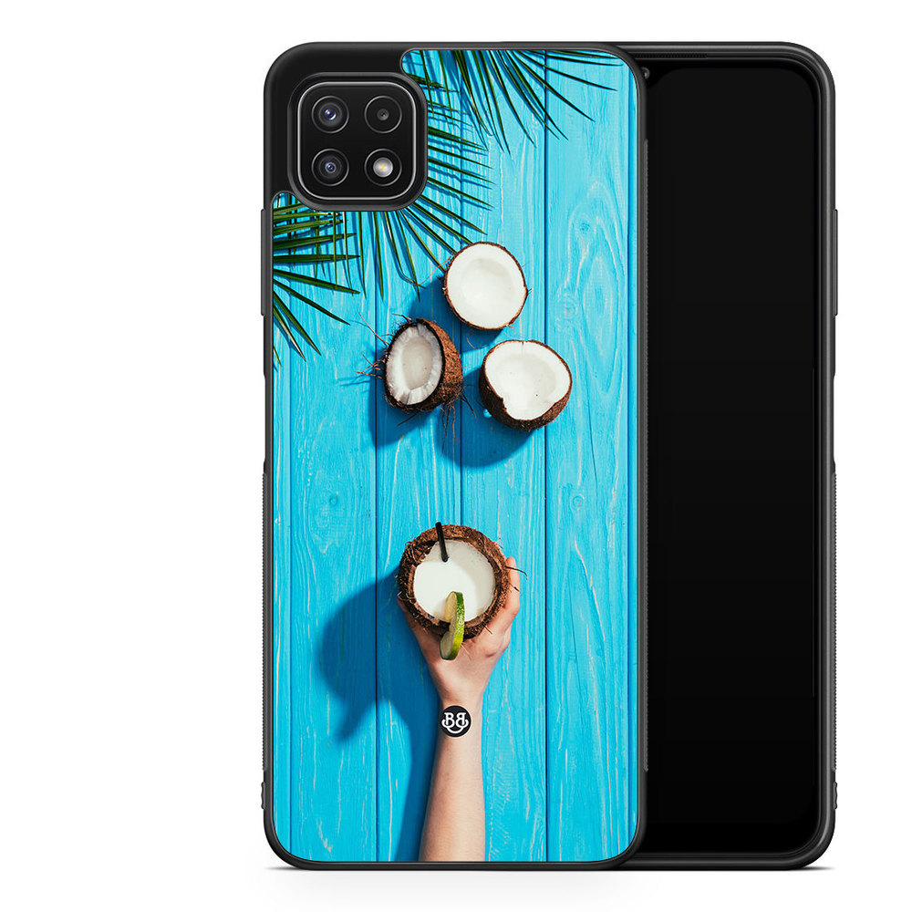 Samsung Galaxy A22 5G Case - Coconut Drink