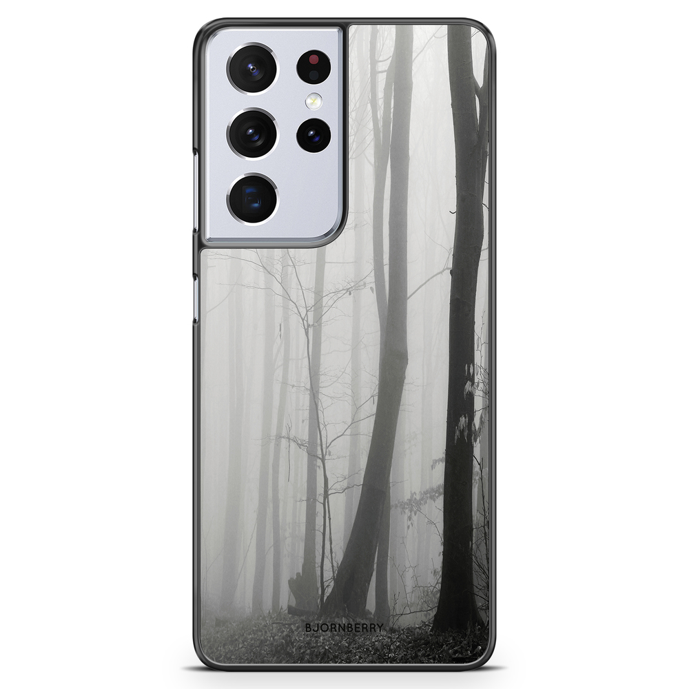 Samsung Galaxy S21 Ultra Case - Black/White Autumn
