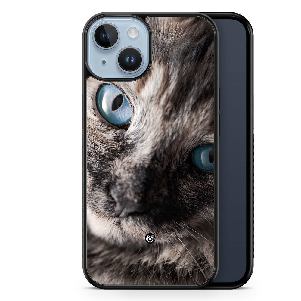 iPhone 14 Plus Case - Cat Blue Eyes