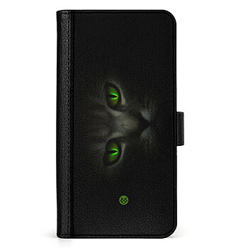 Sony Xperia 1 V Wallet Case - Green Cat Eyes