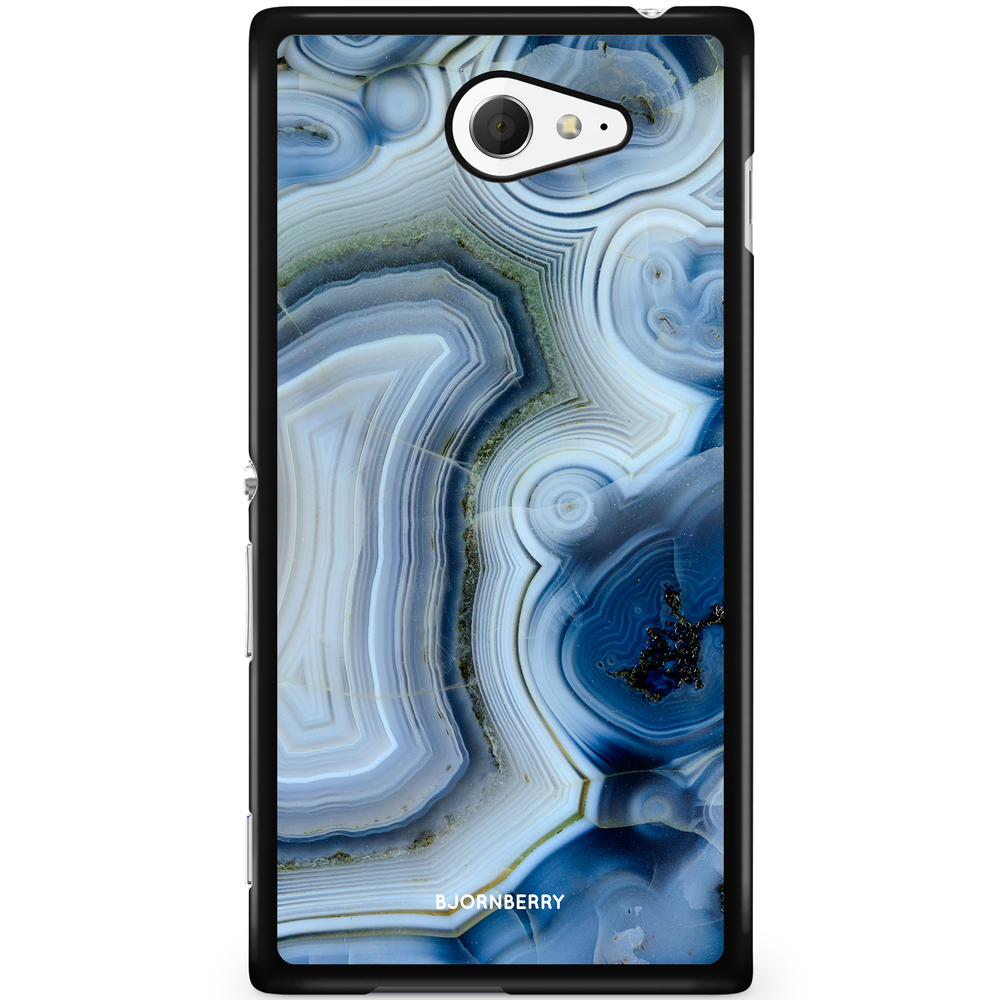 Sony Xperia M2 Aqua Case - Blue Stone