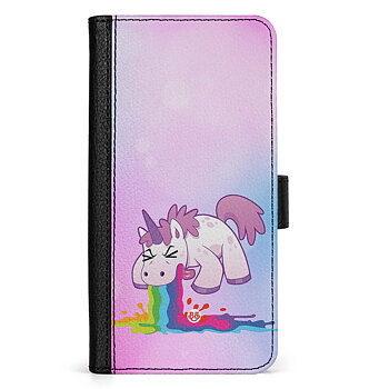 Motorola Moto G54 Wallet Case - Puking Unicorn