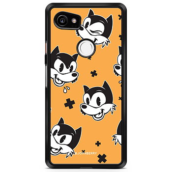 Google Pixel 2 XL Case - Vintage Wolves