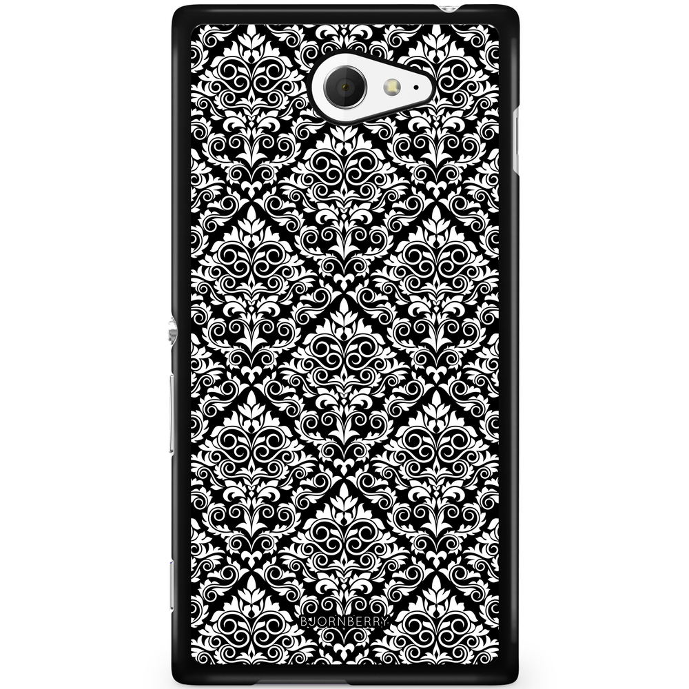 Sony Xperia M2 Aqua Case - Damask