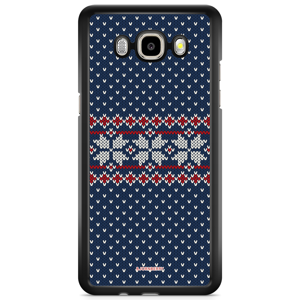 Samsung Galaxy J3 (2016) Case - Knitted Xmas