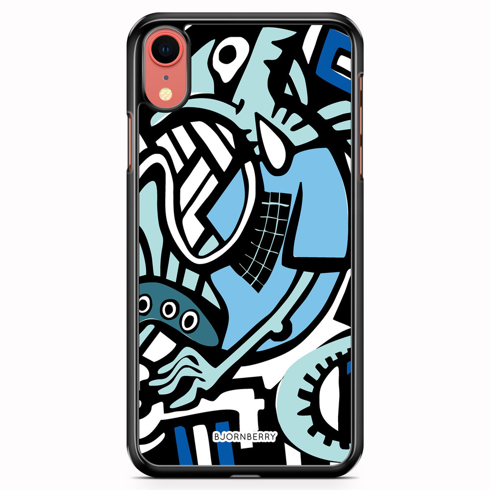 iPhone XR Case - Grafitti Lizard