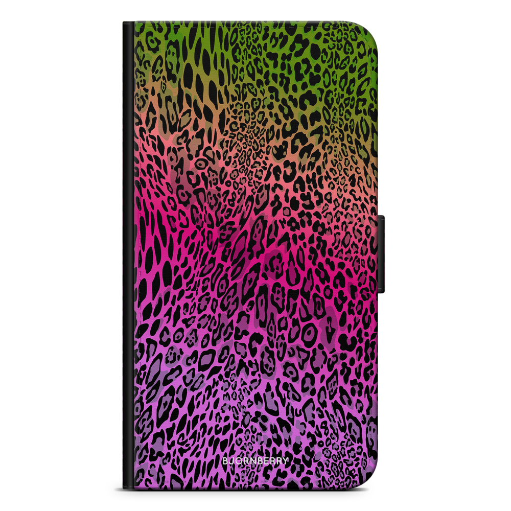 Samsung Galaxy A10 (2019) Plånboksfodral - Gradient Leopard | Mobilskal & Mobilfodral BJORNBERRY