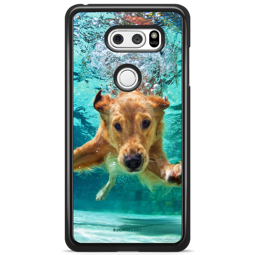 LG V30 Case - Dog Underwater