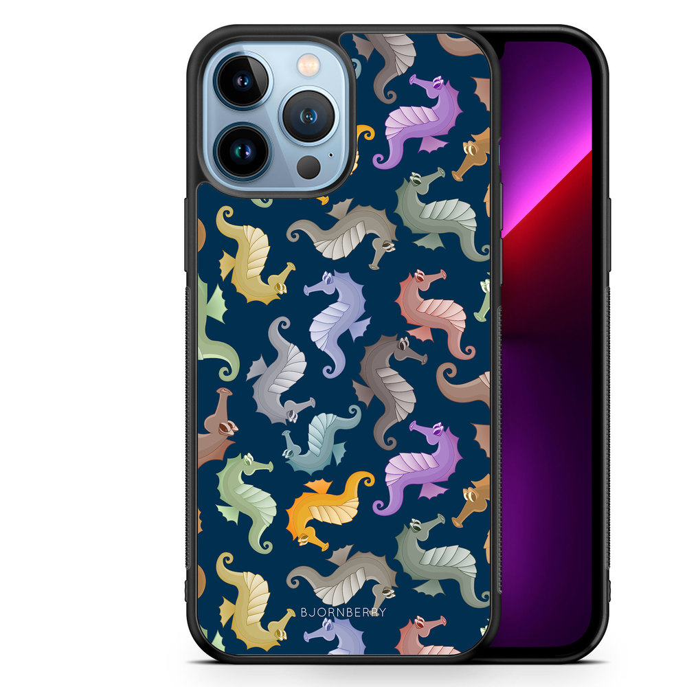 iPhone 13 Pro Max Case - Cartoon Sea-Horse