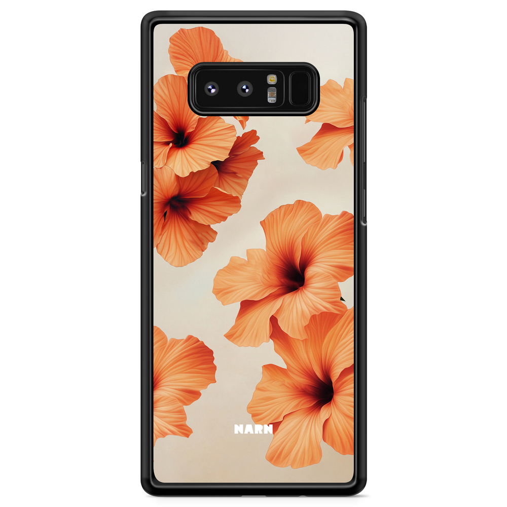 Samsung Galaxy Note 8 Case - Hibiscus Era - Papaya