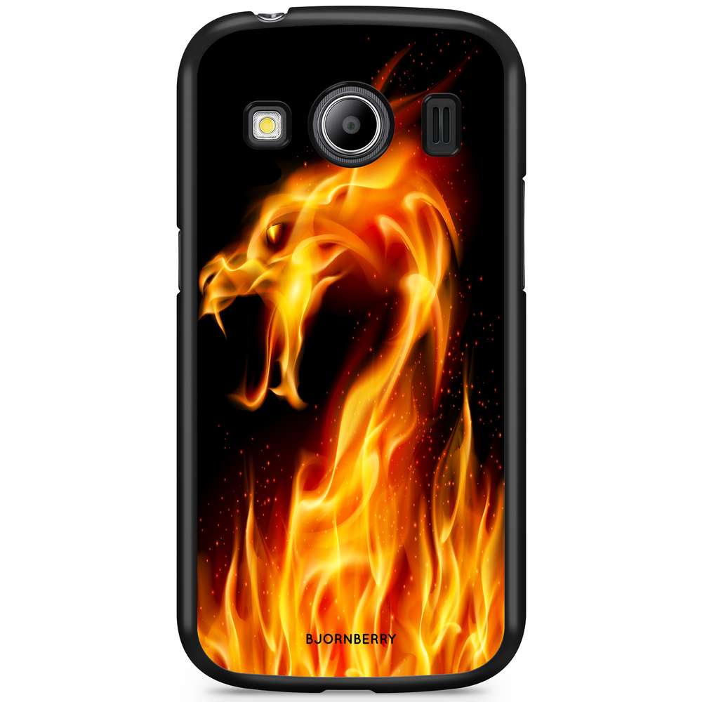 Samsung Galaxy Ace 4 Case - Flames Dragon