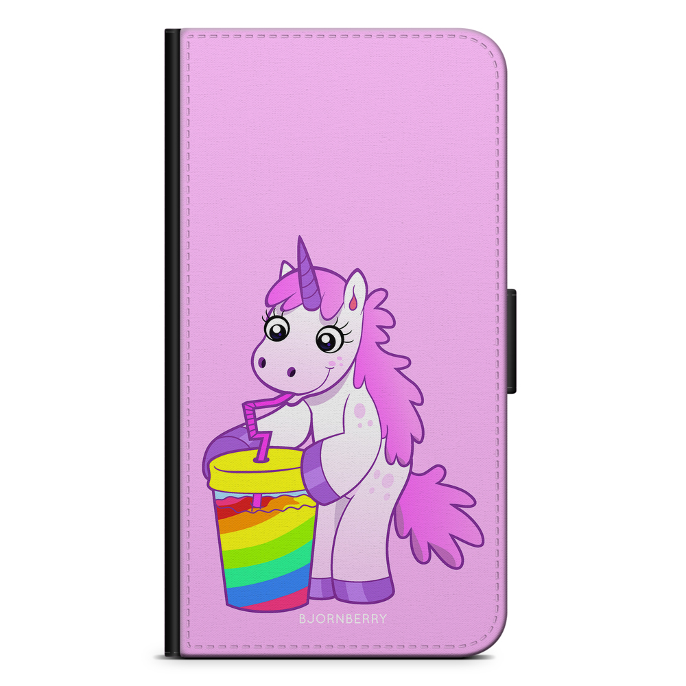 Huawei Honor 8 Wallet Case - Drinking Unicorn