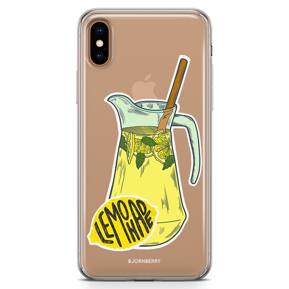 iPhone Xs Max Fashion Case - Lemon Summer