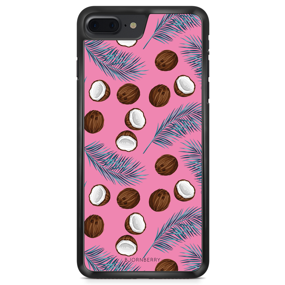 iPhone 8 Plus Skal - Kokos & Palmblad
