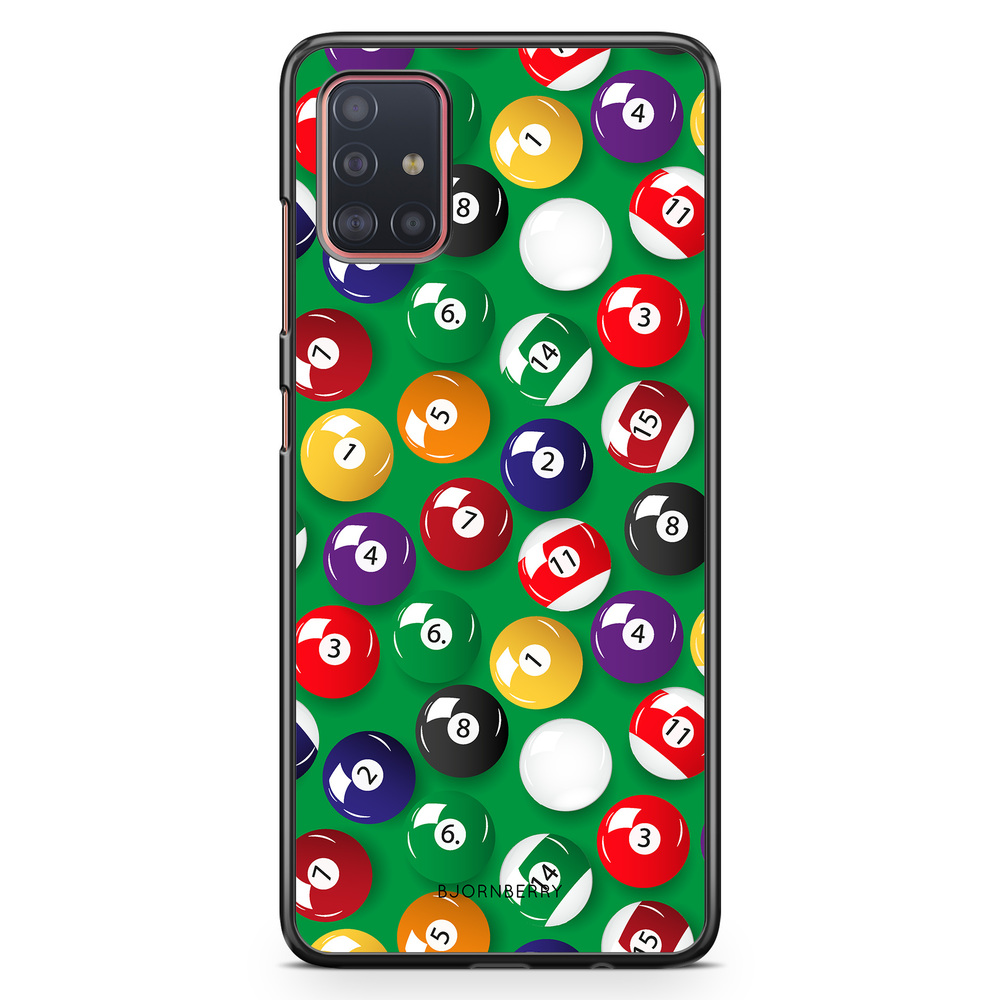 Samsung Galaxy A51 Case - Pool Balls