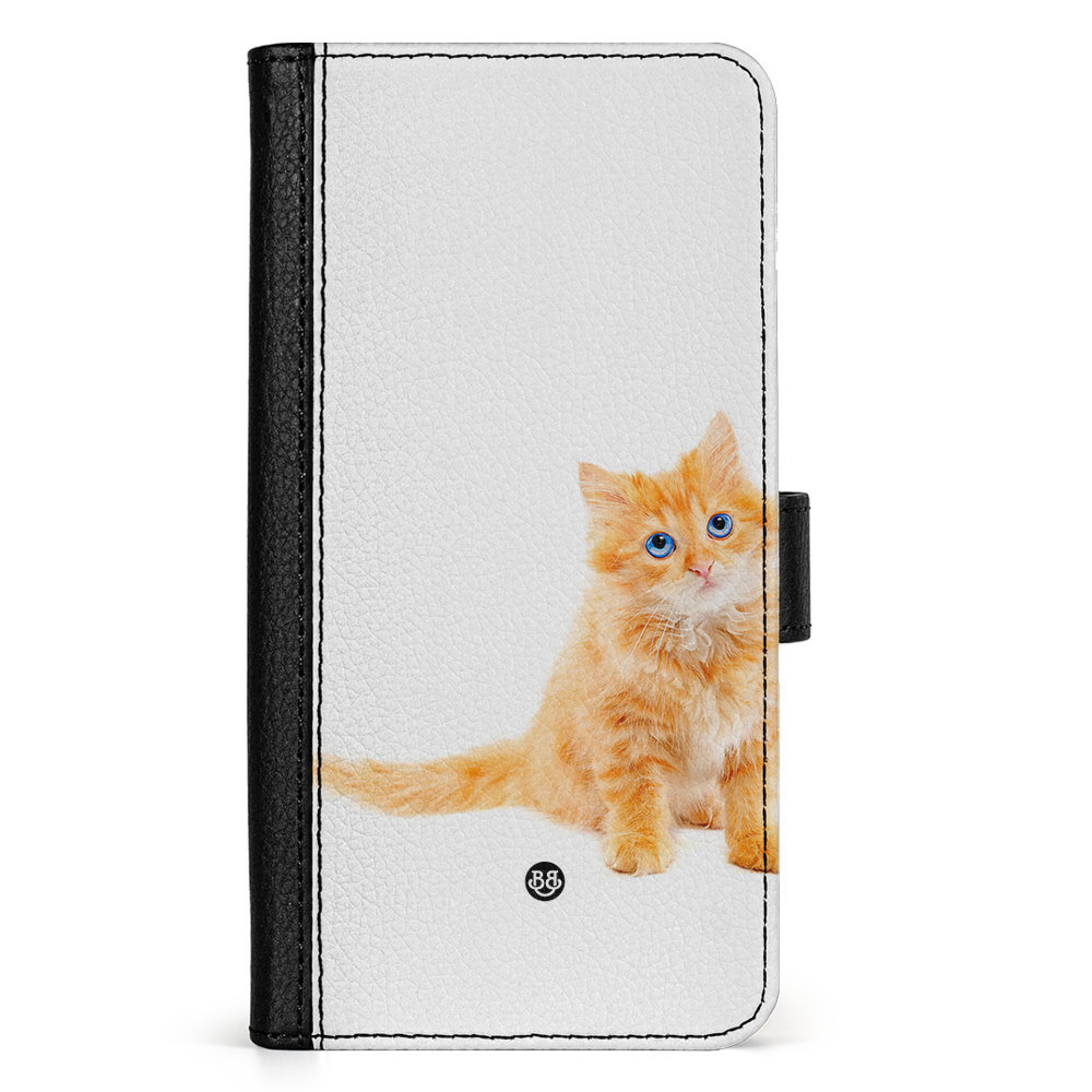 Xiaomi 13 Pro Wallet Case - Small brown cat