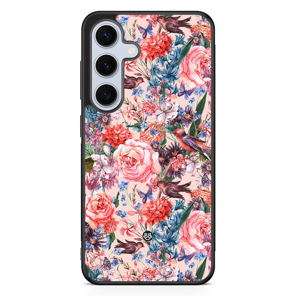Samsung Galaxy S24 5G Case - Birds & Flowers