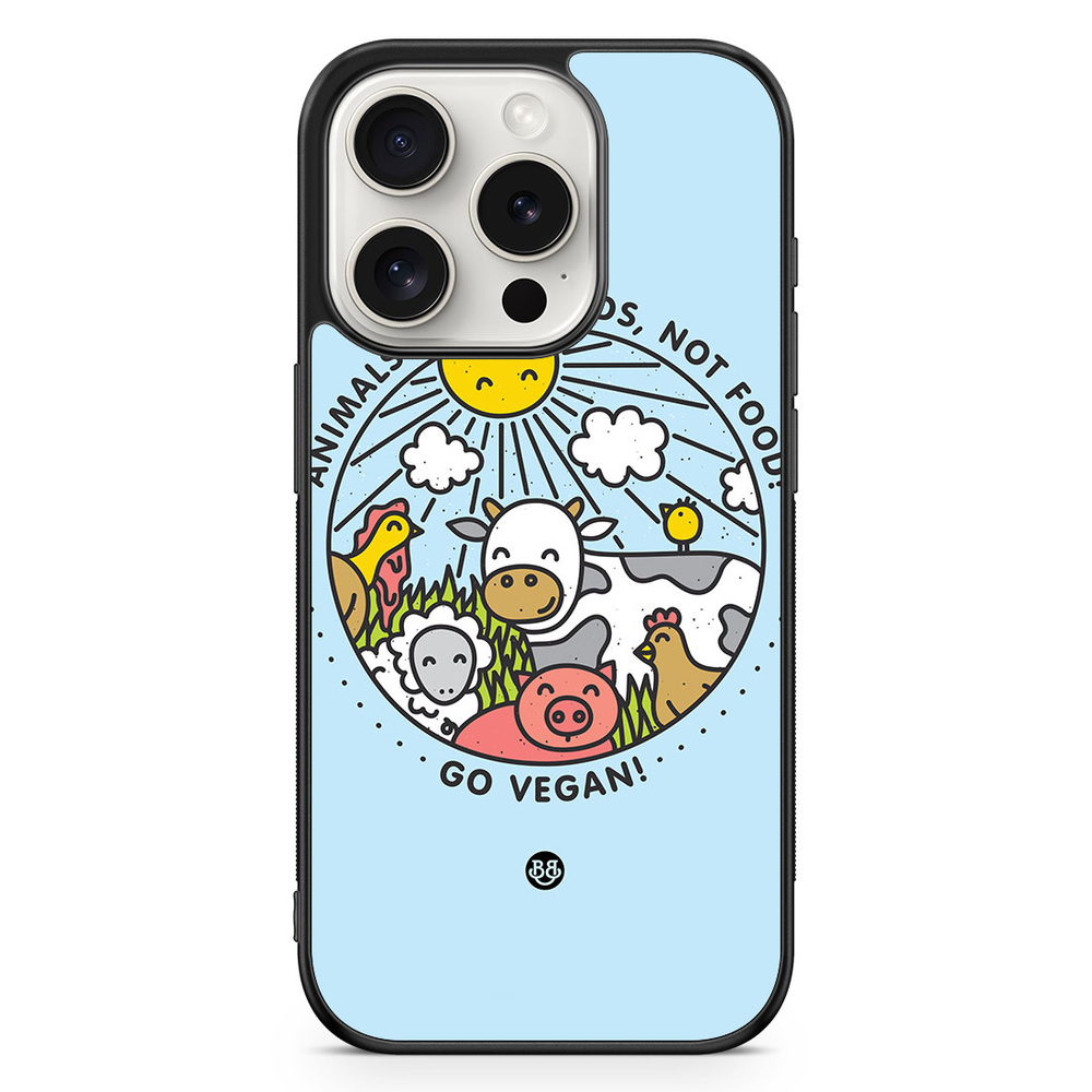 iPhone 15 Pro Case - Friends, Not Food