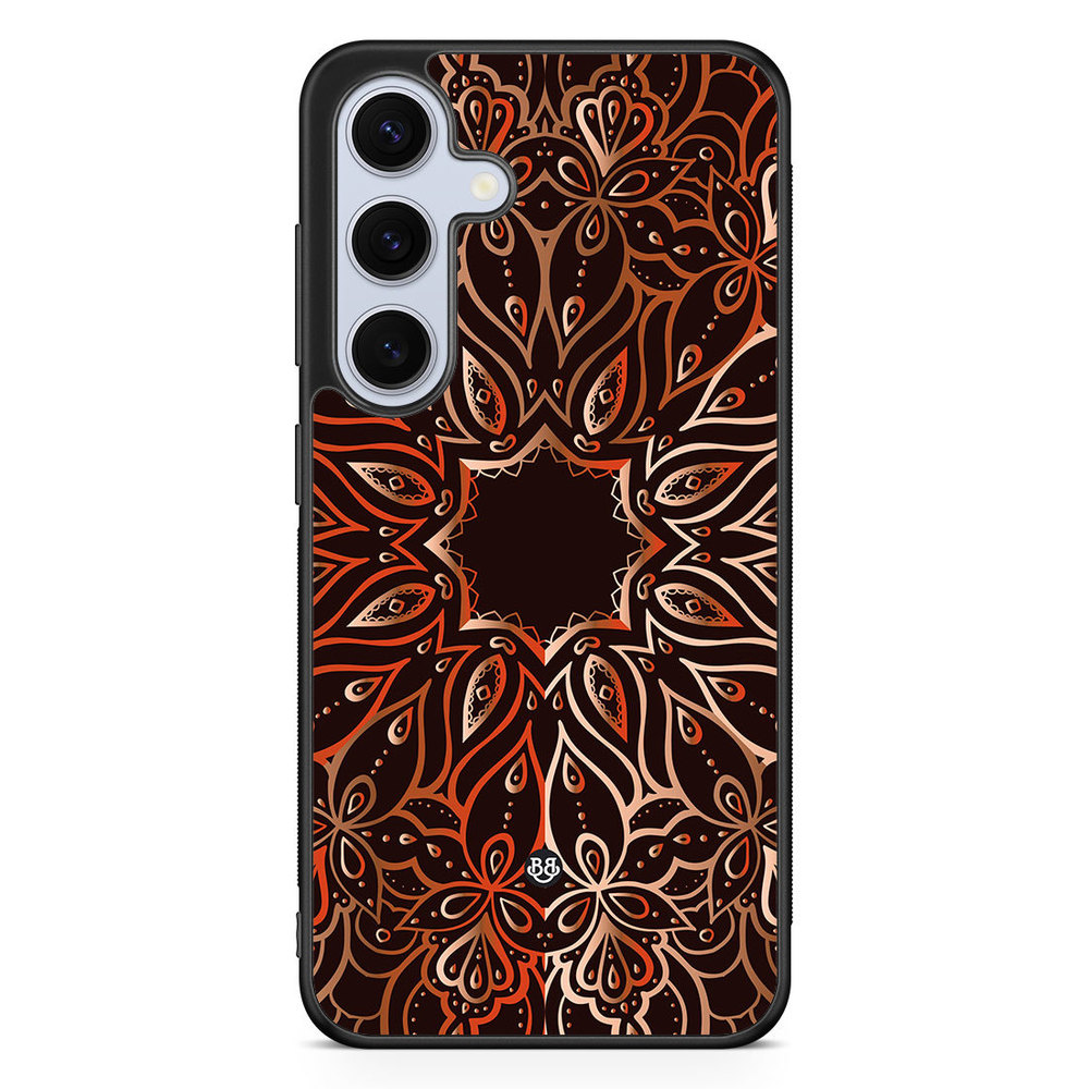 Samsung Galaxy S24 5G Case - Bronze Mandala