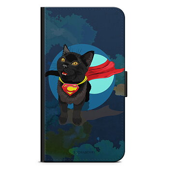 Sony Xperia X Wallet Case - Super Cat