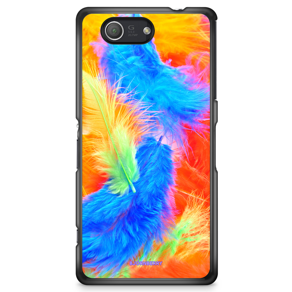 Sony Xperia Z3 Compact Case - Easter Feathers