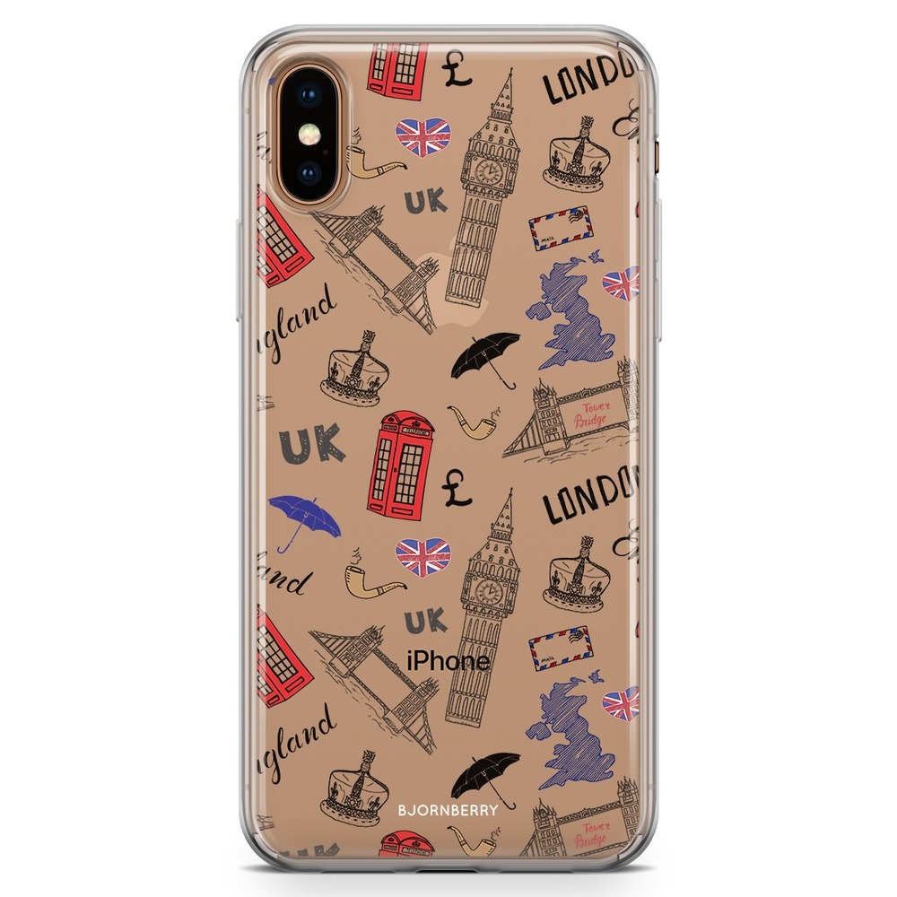 iPhone Xs Max Fashion Case - UK Pattern