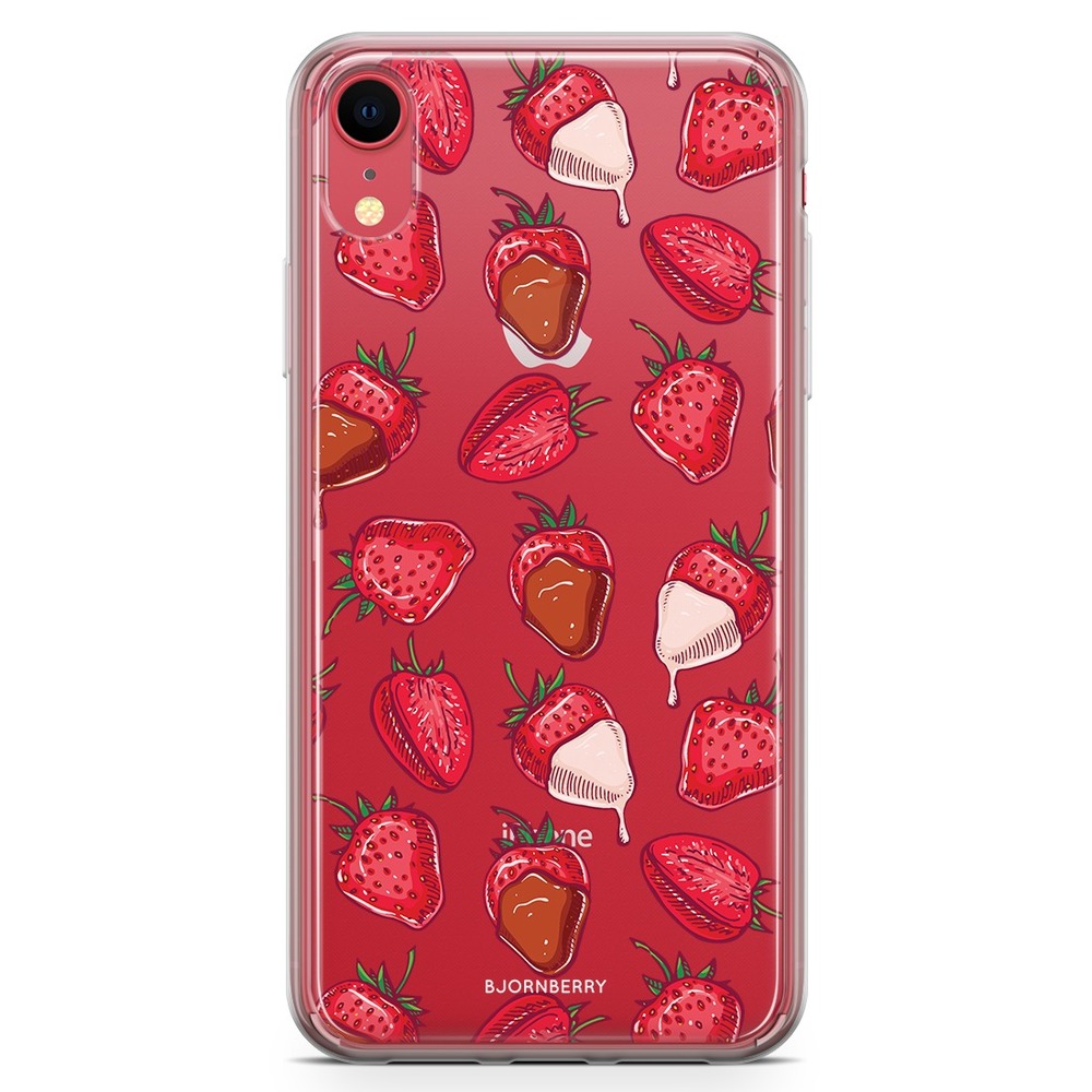 iPhone XR Fashion Skal - Strawberry Chocolate