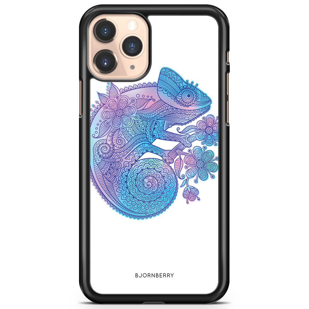 iPhone 11 Pro Max Case - Mandala Chameleon