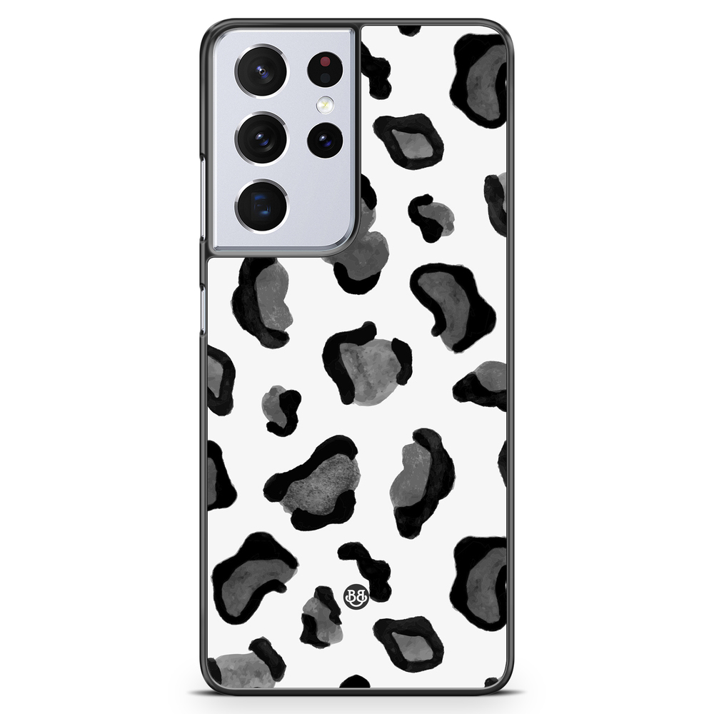 Samsung Galaxy S21 Ultra Case - Grey Leopard